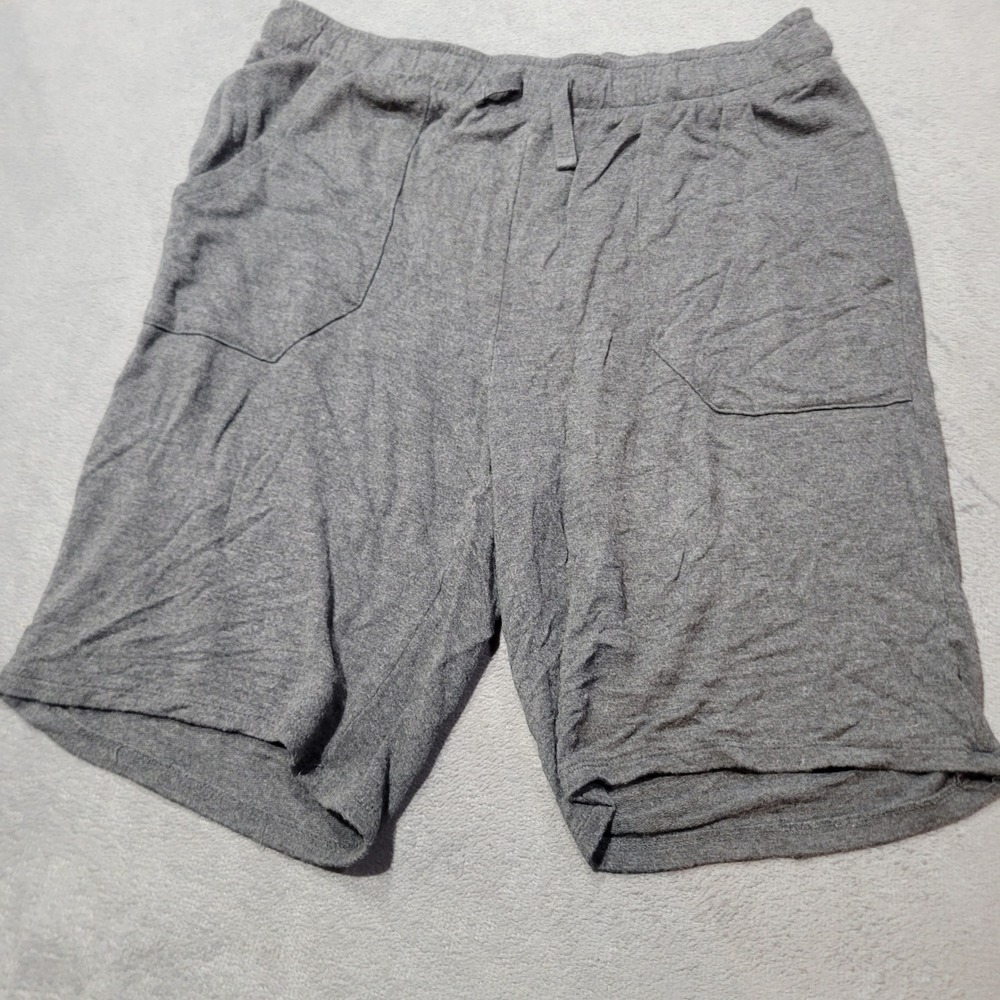 iRELAX‎ Lounge Shorts Womens S Gray Pajama Sleepwear Soft Jersey Stretch Pockets